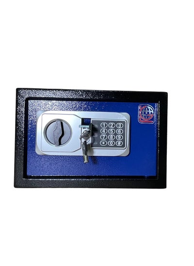 اشتري LG Safebox Code- 25NEK- 25*35*25CM- Blue Colour- Home Office Safe Box- Electronic Lock- Key Lock في مصر