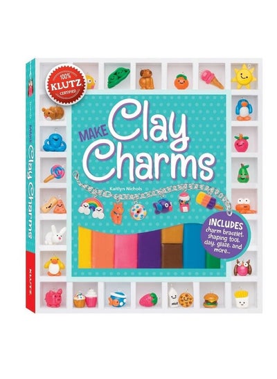 اشتري Make Clay Charms Kaitlyn Nichols Includes charm bracelet shaping tool clay glaze and more في الامارات