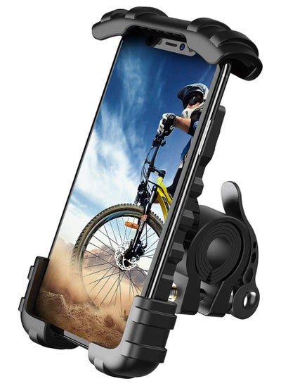 اشتري Bike Phone Holder Motorcycle Phone Mount Lamicall Motorcycle Handlebar Cell Phone Clamp Scooter Phone Clip في السعودية