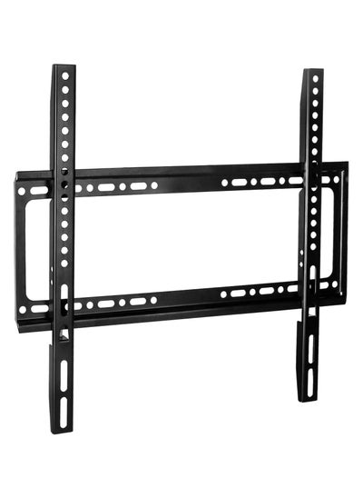 Buy TV Wall Mount 26"-63" flat panel TV Bracket Heavy Duty Ultra Maximum load 50KG TV Wall Fixing Mount for Flat Curved Screen TV LED LCD OLED,46 * 18.5cm Black in UAE