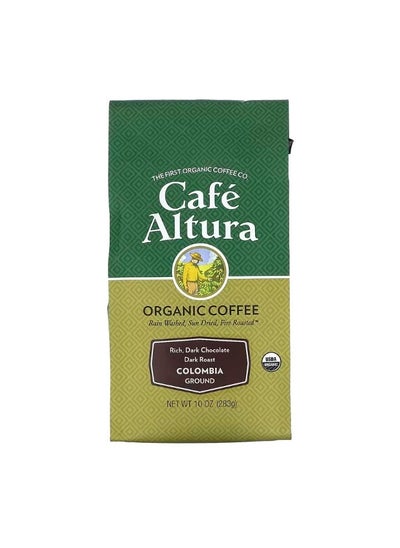 Buy Organic Coffee Colombia Ground Dark Roast 10 oz  283 g in UAE