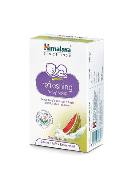 اشتري Himalaya Refreshing Baby Soap 125g في الامارات