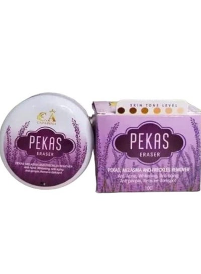 Buy Pekas Eraser Cream Anti Acne Whitening Anti Aging Anti Pimple Removes Melasma Darkspots 10g in Saudi Arabia