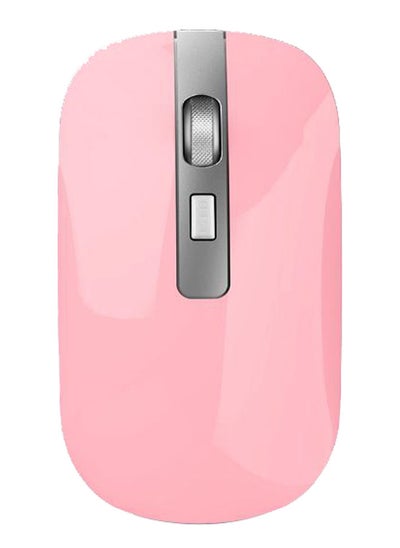 Buy Wireless Rechargeable Mouse Pink in UAE