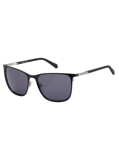 اشتري Men Rectangular Sunglasses FOS 3128/G/S  MTT BLACK 57 في الامارات