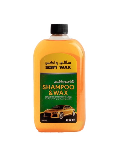 Buy 500-ml Car Shampoo & Wax in Saudi Arabia