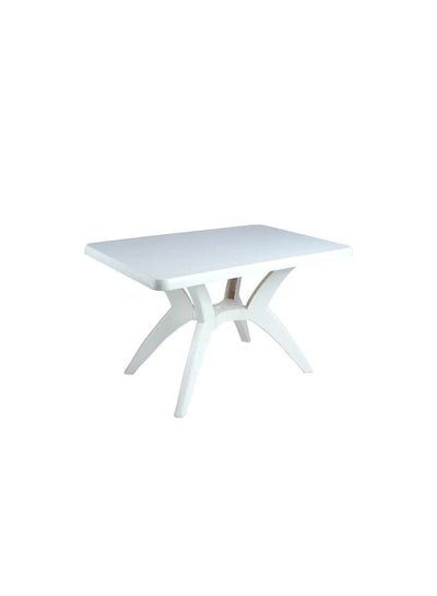 Buy Diana table size 120 x 80 cm white 93547 in Egypt