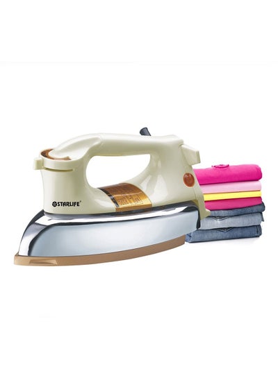 اشتري Heavy Weight Automatic Dry Iron 1200W SL-771 White في الامارات