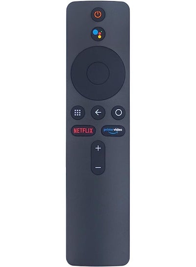 اشتري xmrm-006a voice remote control replacement for xiaomi mi tv stick mdz-24-aa 1080p hd streaming media player with netflix primevideo shortcut app keys في السعودية
