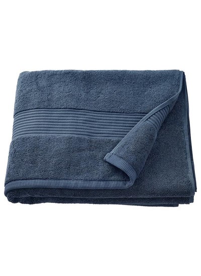 اشتري Bath Towel Dark Blue 70X140 Cm في السعودية