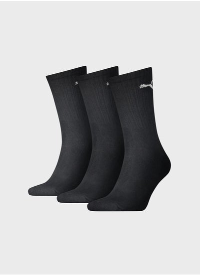 Buy 3 Pack Lightweight Crew Socks in UAE