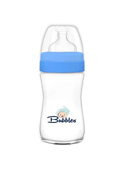 Buy Bubbles Classic Baby Feeding Bottle, 150 ml - Blue in Egypt