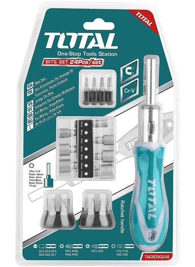 Buy Total Screwdrivers (TACSD30246)-24 Pieces in Egypt