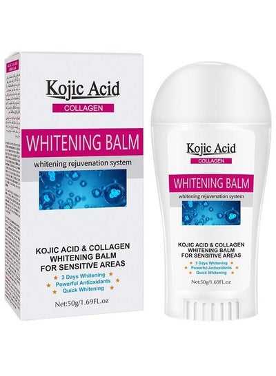 Buy Kojic Acid Collgen Whitening Balm For Sensitive Areas 50g in Saudi Arabia