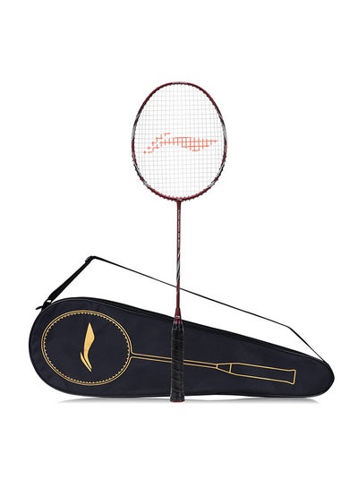 اشتري Super Series 900 Strung Badminton Racket with Free Full Cover (84 Grams, Red/Grey) في السعودية