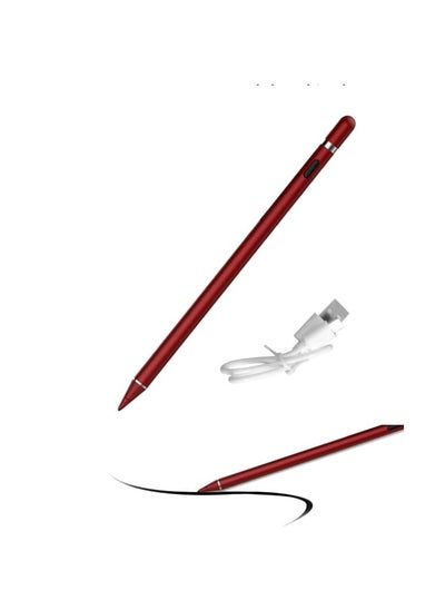 Buy Active Digital Stylus Pen Pencil Red in Saudi Arabia