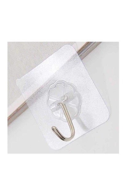 Buy Transparent hanging hook equipped with a strong metal hook 10 pieces in Egypt