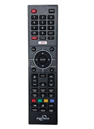 Buy Remote Control For STAR TRACK 55-65 inch Smart TV New Upgraded Infrared Remote Control with Netflix and YouTube Buttons in UAE