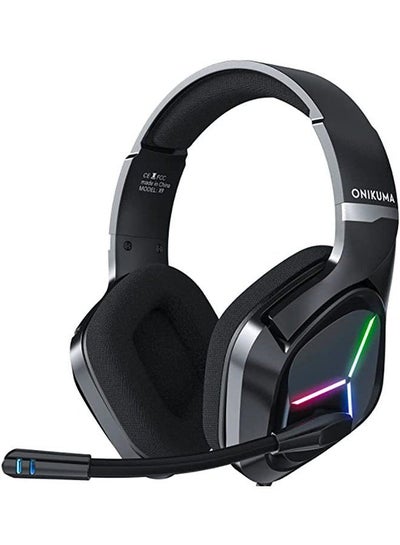 Buy ONIKUMA X9 for PC universal compatible with microphone with ice blue LED light 2021 new arrival Gaming Headset in Egypt