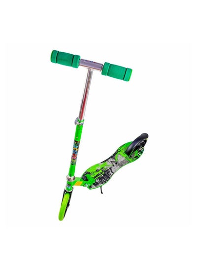 Buy Foldable Aluminum Hand and Metal Body 3B Wheels Green Fable Scooter – 672 in Egypt