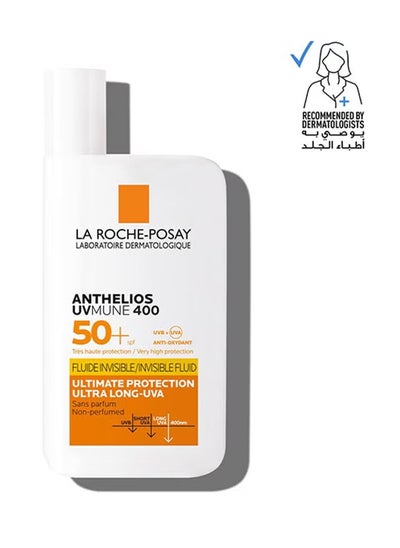 Buy Anthelios UVMune400 50+Invisible Fluid 50ml in UAE