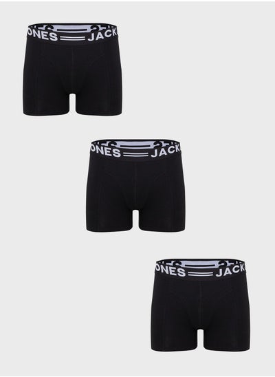 Buy 3 Pack Logo Band Trunks in Saudi Arabia