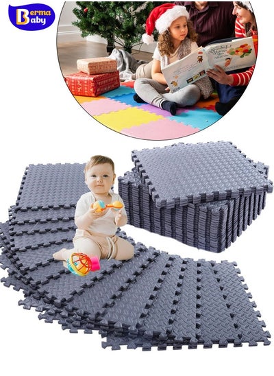 Buy Baby Soft Puzzle Play Mats - Interlocking Floor Tiles for Kids  Thickness EVA Interlocking Foam Floor Tiles for Home Safe and Durable Kids Floor Mats | Ideal Play Mat for Toddlers 5/12/24/36PCS in Saudi Arabia