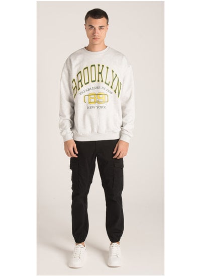 اشتري SWEATSHIRT WITH BROOKLYN PRINT في مصر