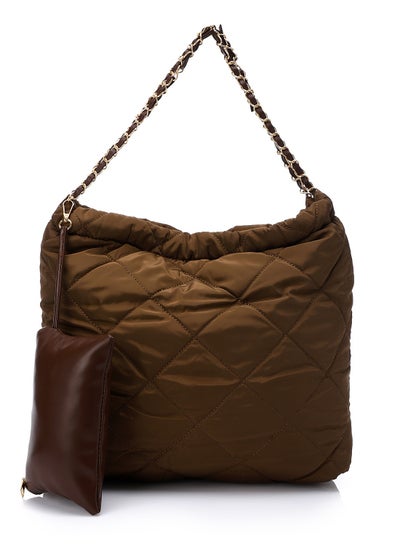 Buy Quilted Chain Shoulder Tote Bag With Purse in Egypt