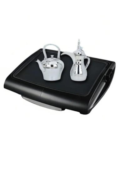 Buy Electric Grill Pan for Healthy Cooking and Preparing Coffee and Tea-Home Master in Saudi Arabia