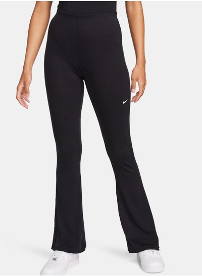 Buy Nsw Knit Ribbed Mid Rise Pants. in UAE