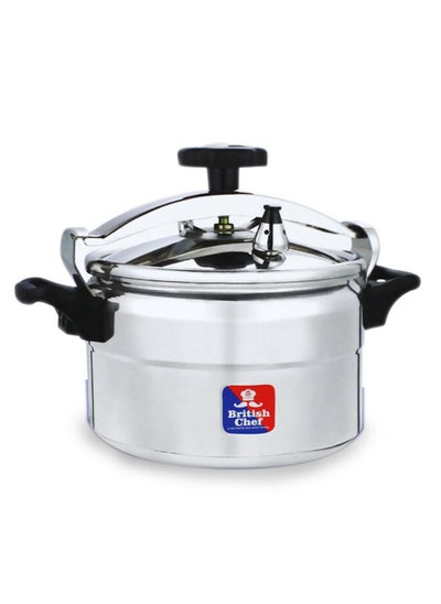 Buy Arabic Aluminum Pressure Cooker 11 Liter, Silver in Saudi Arabia