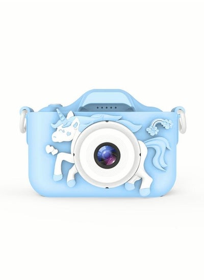 اشتري Children's digital camera Unicorn camera X5S blue camera في السعودية