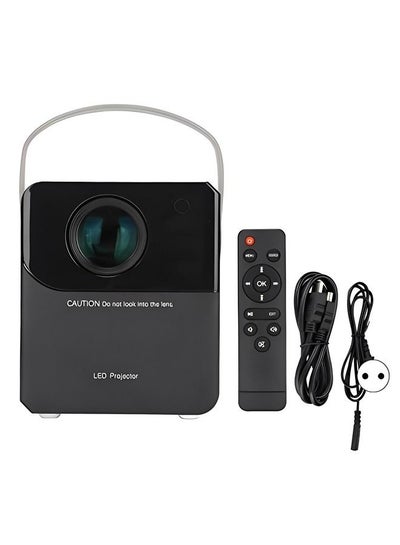 Buy Remote control Mini Portable Projector HD for home, room in UAE