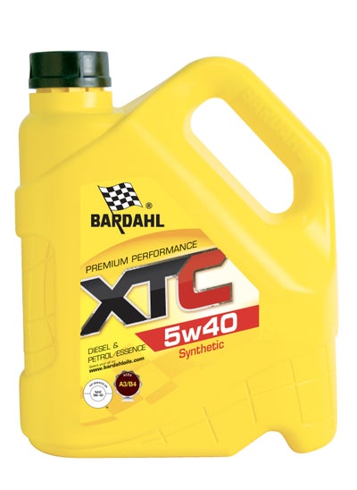 Buy Engine oil XTC 5W40 Synthetic 4L Bardahl (Belgium) in UAE