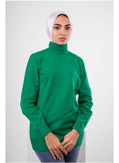 اشتري Short Basic Fit Pullover | Free Size | ForestGreen في مصر