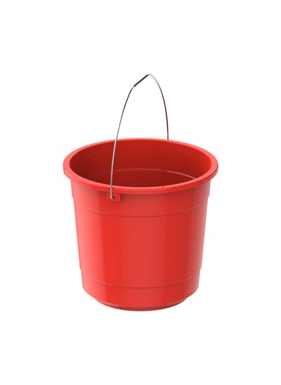 Buy EX 3L Round Plastic Bucket with Steel Handle in UAE