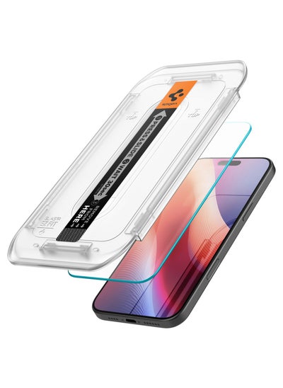 Buy GLAStR EZ FIT HD Tempered Glass iPhone 16 PRO Screen Protector - Case Friendly with Sensor Protection [1 PACK] in Saudi Arabia