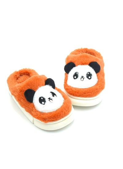 Buy Slippers for Girls Boys, Winter Warm Indoor Bedroom Shoes Kids, Anti Slip House Slippers Fuzzy in UAE