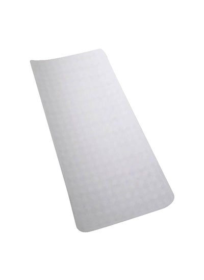 اشتري Durable Natural Rubber Anit-Slip Bathtub Floor Mat White 74 x 34 cm 7219100 في السعودية