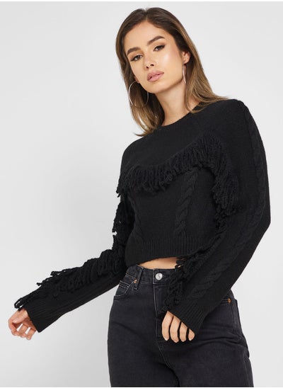 Buy Turtle Neck Knitted Sweater in Saudi Arabia