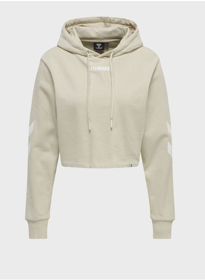 Buy Logo Legacy Cropped Hoodie in UAE