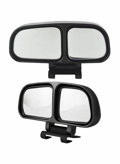 Buy 2 Pcs Blind Spot Mirrors, HD Glass Adjustable Rear View Mirror,Car Auxiliary Universal Wide Angle Mirrors Rear View Mirror Mirror Universal for Cars, Trucks, SUVs in UAE