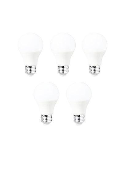 Buy Set of 5 LED bulbs, 6 watts, 480 lumens, suitable for corridors, paths and chandeliers, comfortable lighting for the eyes in Egypt