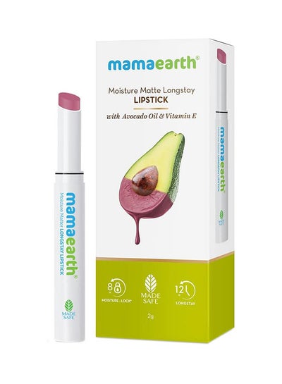 Buy Moisture Matte Longstay Lipstick With Avocado Oil & Vitamin E -2G in UAE