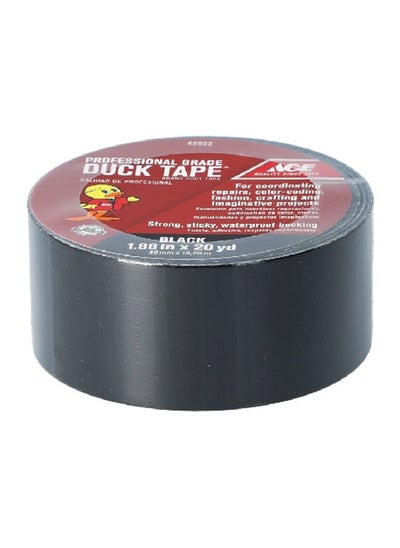 Buy Professional Grade Duck Tape Black 1.88 inch x 20yd 522240 in Saudi Arabia