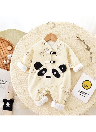 اشتري Baby Bodysuit Crawling Suit Long Sleeve Clothes في السعودية