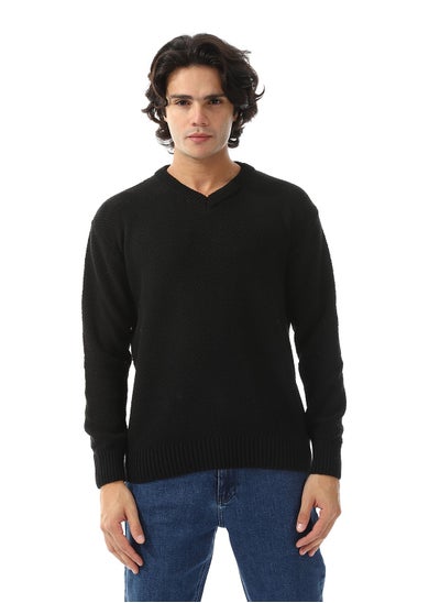 Buy V-Neck New Knitted Long Sleeves Pullover in Egypt