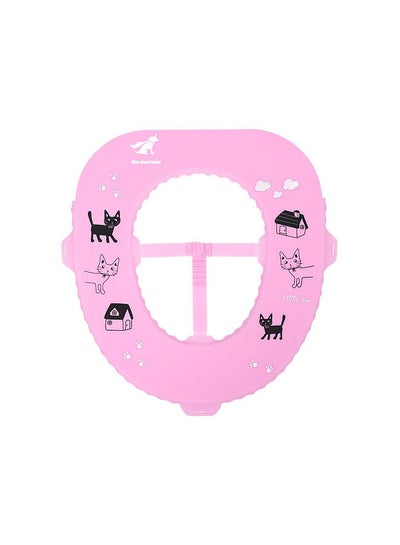 Buy Portable Foldable Potty Seat Baby Toilet Seat with Ergonomical Design Cute Pattern for Standard Toilet Travel Home Use Baby Toddlers in UAE