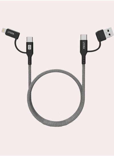 اشتري Multi Charging 4 in 1 PD Cable 60W | Sync & Charge Cord في الامارات